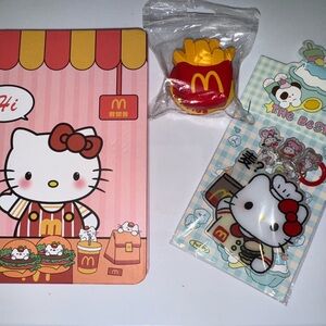 Hello Kitty McDonalds Accessories Set